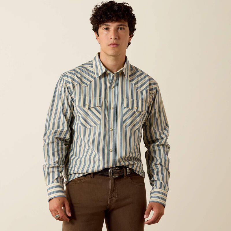 ARIAT RETRO HARTMAN FITTED SNAP SHIRT