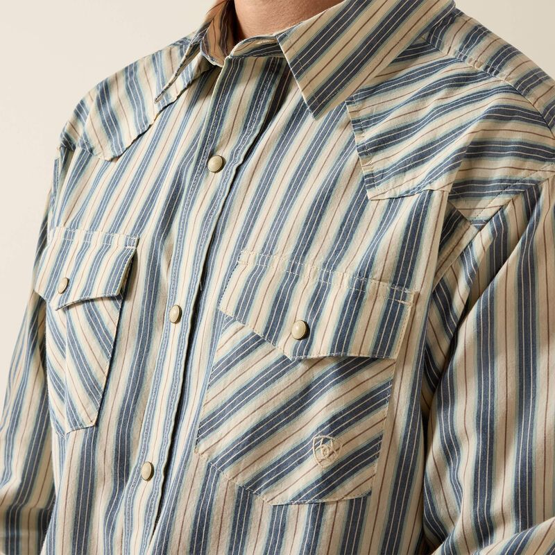 ARIAT RETRO HARTMAN FITTED SNAP SHIRT