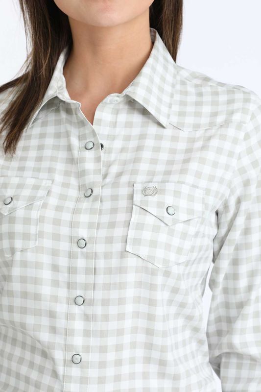 CINCH ARENAFLEX GINGHAM SHIRT