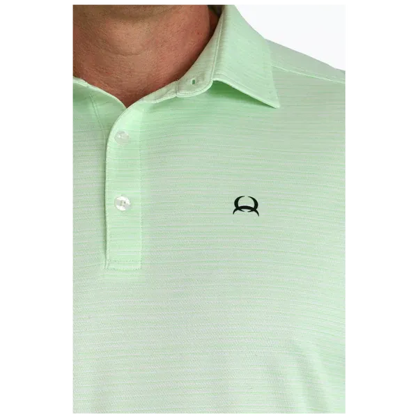 CINCH ARENAFLEX STRIPED POLO