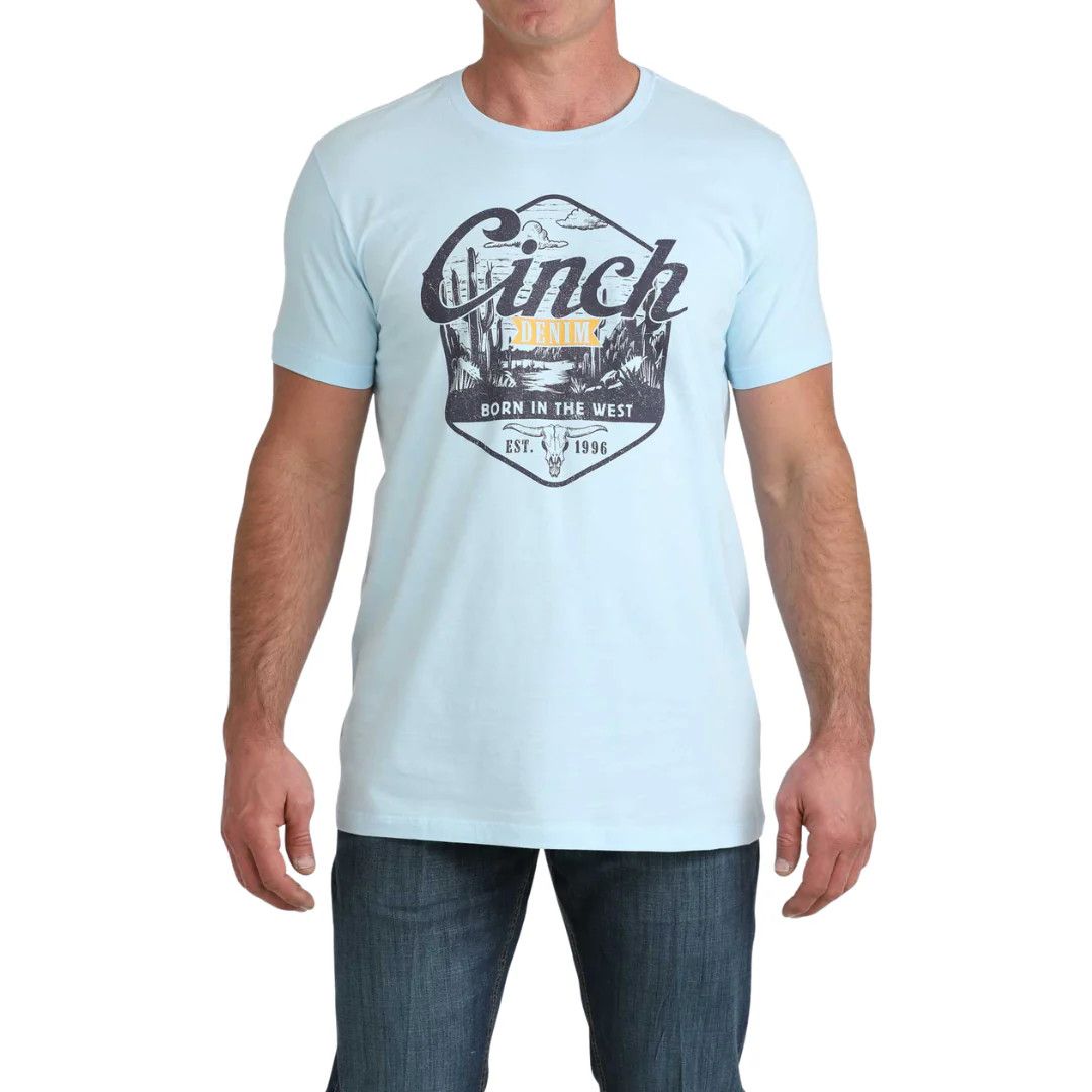 CINCH "BORN IN THE WEST" TEE