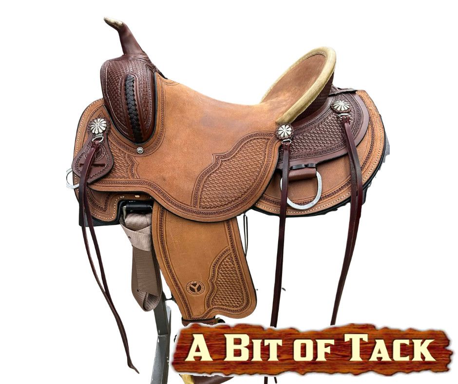 16" Circle Y Brazos Wood Trail Saddle - Wide