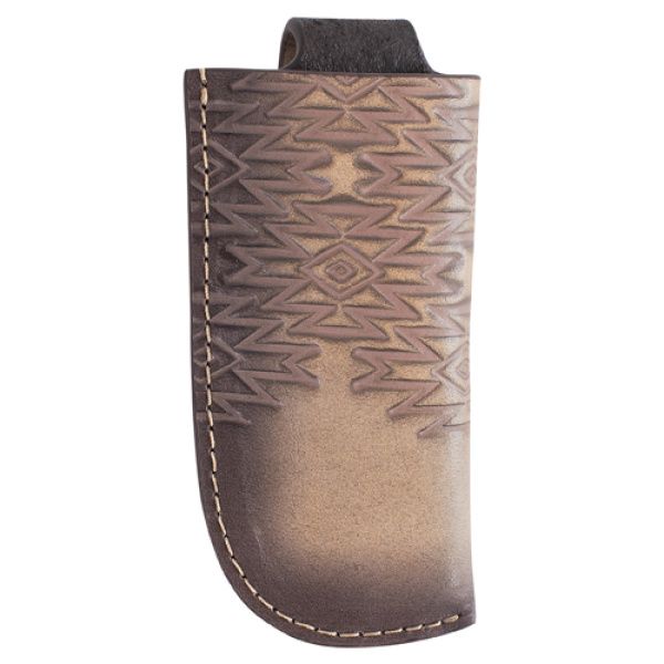RED DIRT HAT CO. KNIFE SHEATH TAN AZTEC