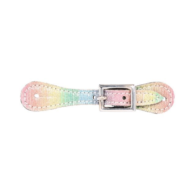 TOUGH 1 RAINBOW GLITTER BABY SPUR STRAPS