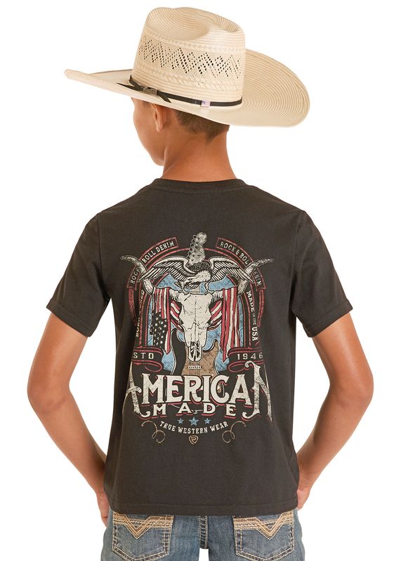 ROCK &amp; ROLL AMERICAN MADE GRAPHIC TEE