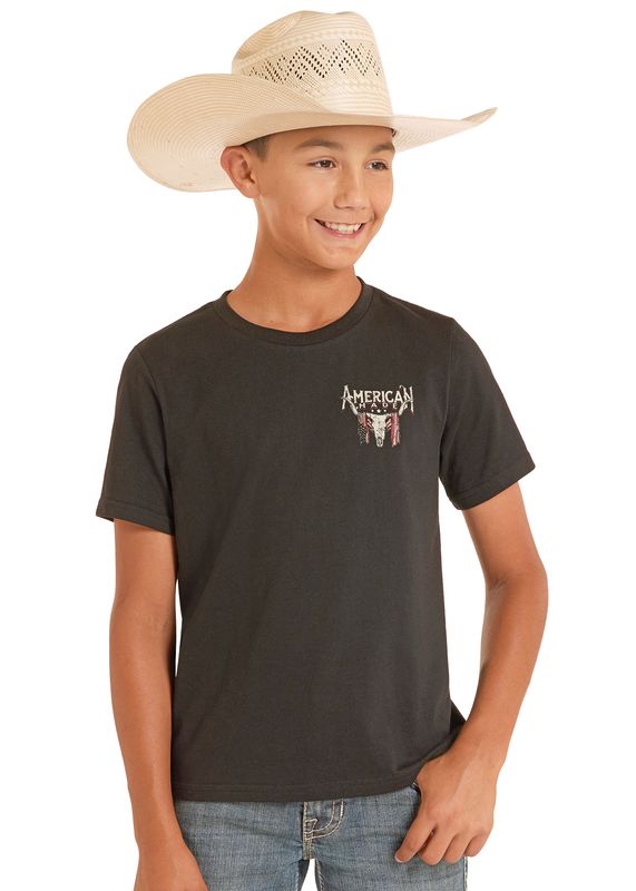 ROCK &amp; ROLL AMERICAN MADE GRAPHIC TEE
