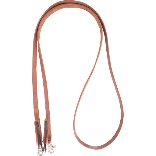 CASHEL HARNESS ROPING REIN TIED SNAP ENDS, Size: 5/8"