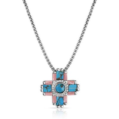 MONTANA SILVERSMITHS TURQUOISE BLUSH NECKLACE