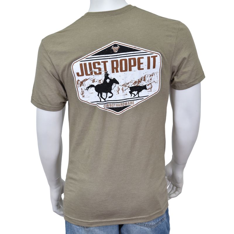 COWBOY HARDWARE JUST ROPE IT TEE
