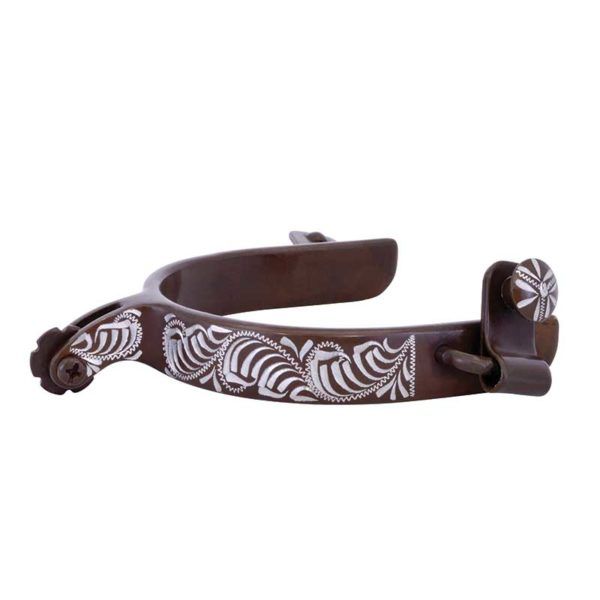 ENGRAVED ROPER SPURS