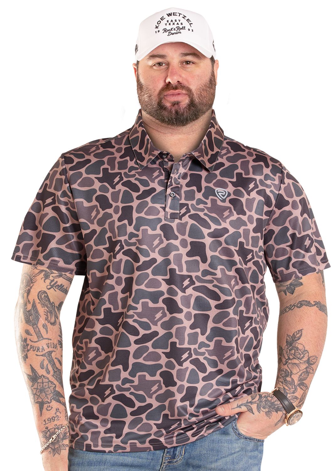 ROCK &amp; ROLL X KOE WETZEL POLO