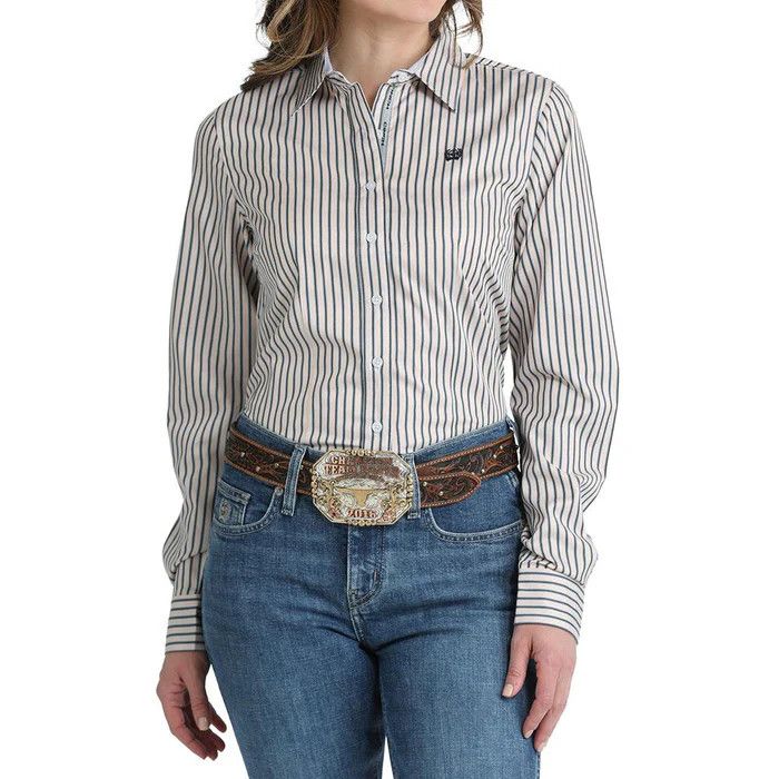 CINCH MULTI STRIPED SHIRT