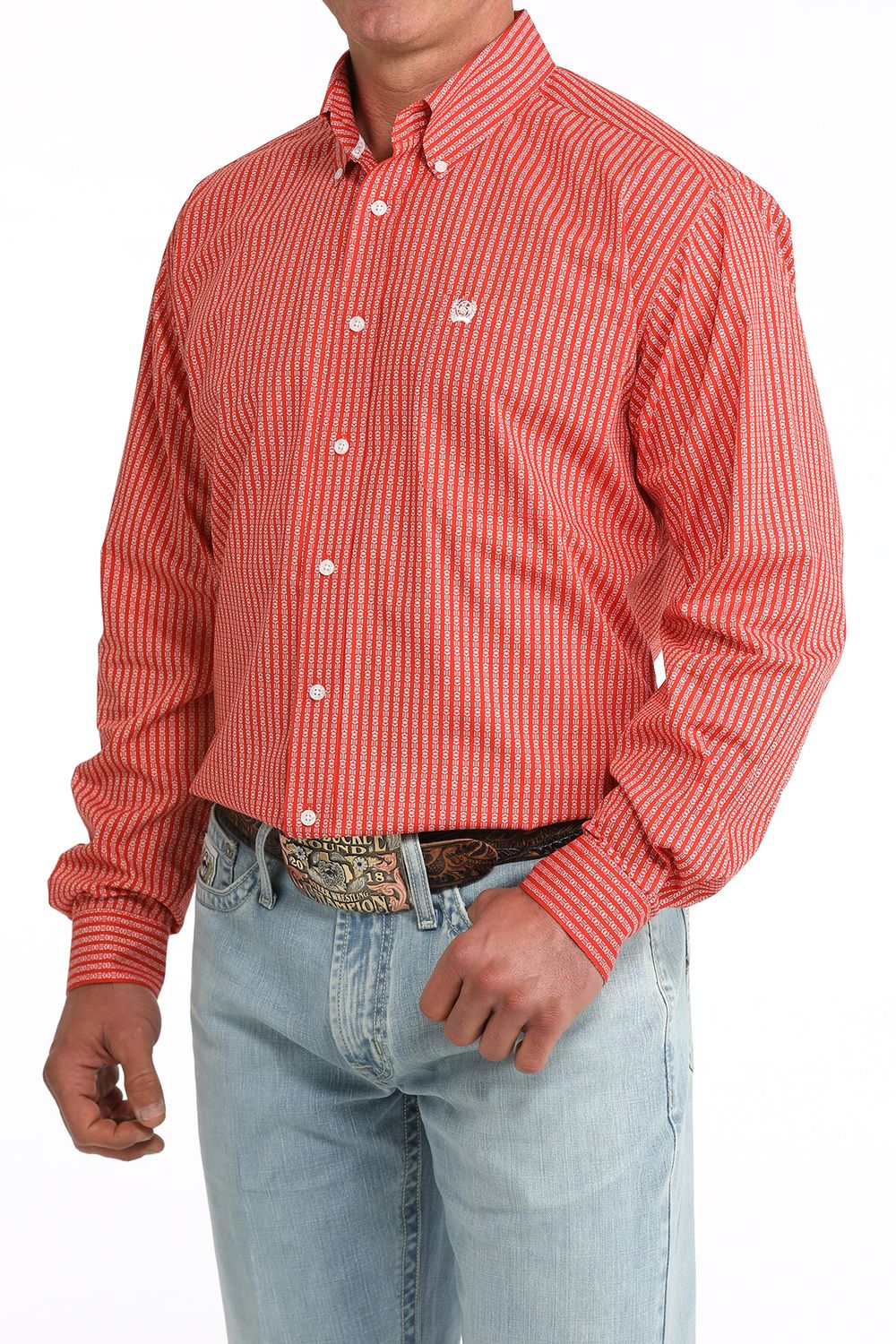 CINCH LONG SLEEVE WESTERN SHIRT