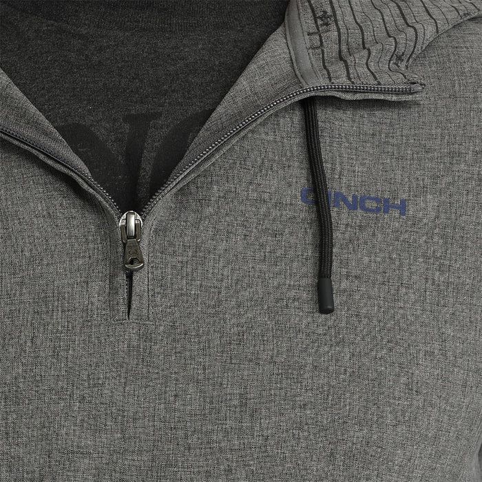 CINCH 1/4 ZIP HOODED PULLOVER
