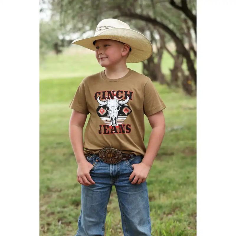 CINCH SKULL TEE