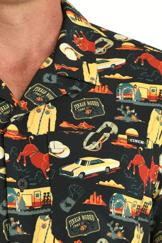 CINCH 80'S RODEO CAMP SHIRT