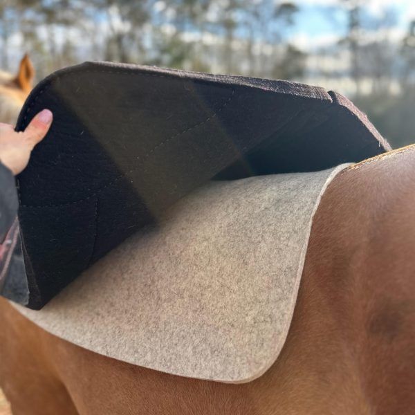 5 STAR 1/4" ALL AROUND WOOL PAD LINER 30"X30"