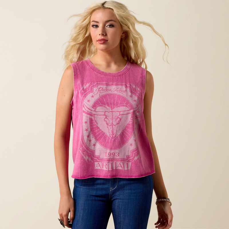 ARIAT ROCK N ROLL TANK