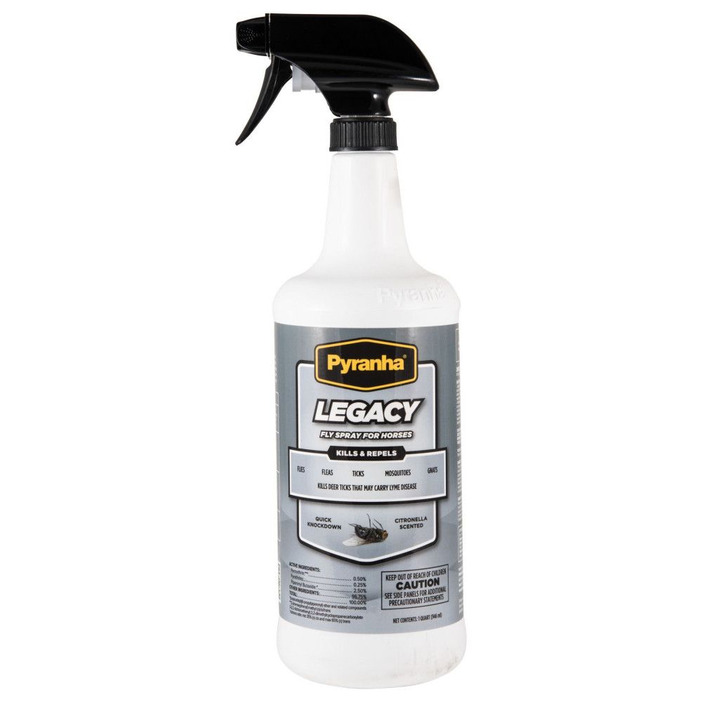 PYRANHA LEGACY SWEAT-RESISTANT FLY SPRAY, Size: 32 OZ.