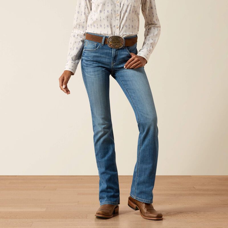 ARIAT HIGH RISE LYRA BOOT CUT JEAN