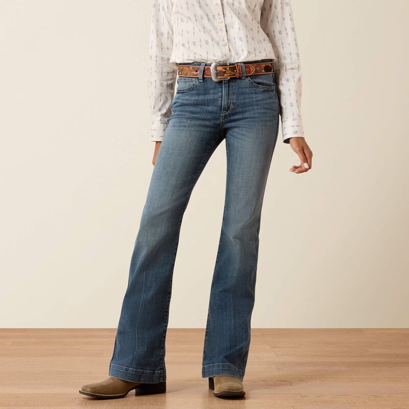 ARIAT HIGH RISE VERA SLIM TROUSER