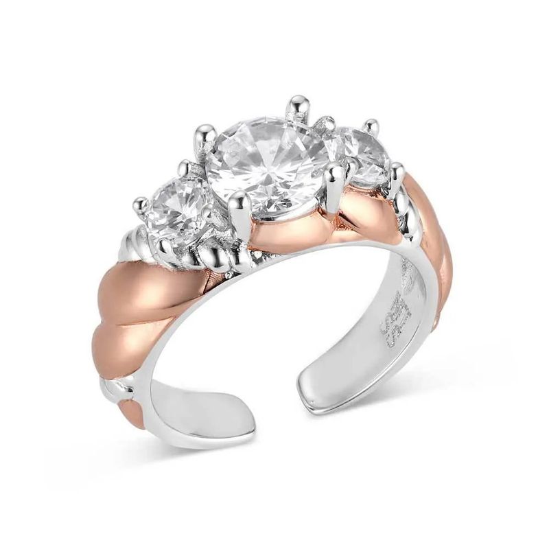 MONTANA SILVERSMITHS DRAPED IN LIGHT CRYSTAL RING