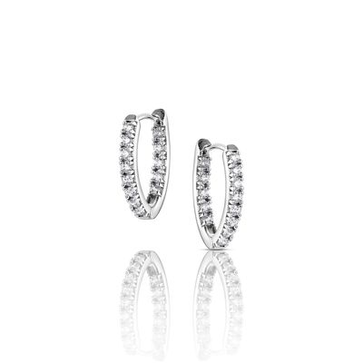MONTANA SILVERSMITHS ENDLESS PROMISE CRYSTAL EARRINGS