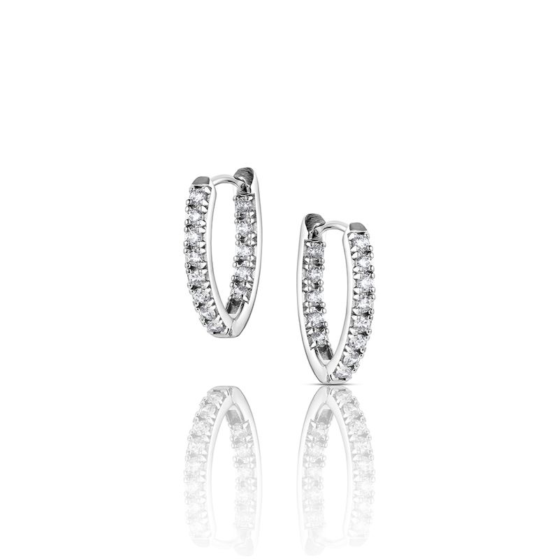 MONTANA SILVERSMITHS ENDLESS PROMISE CRYSTAL EARRINGS