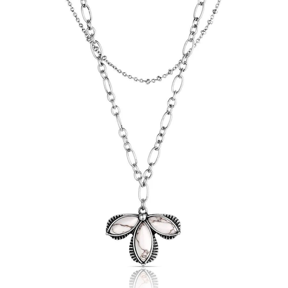 ATTITUDE JEWELRY PRAIRIE MOON LAYERED NECKLACE
