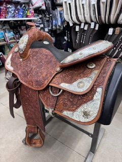 16.5" Used Tex Tan Imperial Show Saddle