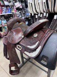 14" Used Circle Y Equitation Show Saddle