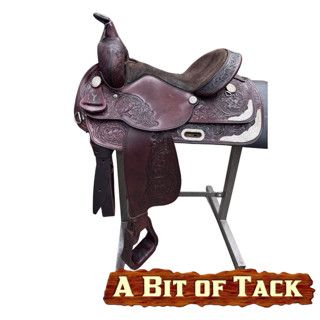 14" Used Circle Y Equitation Show Saddle