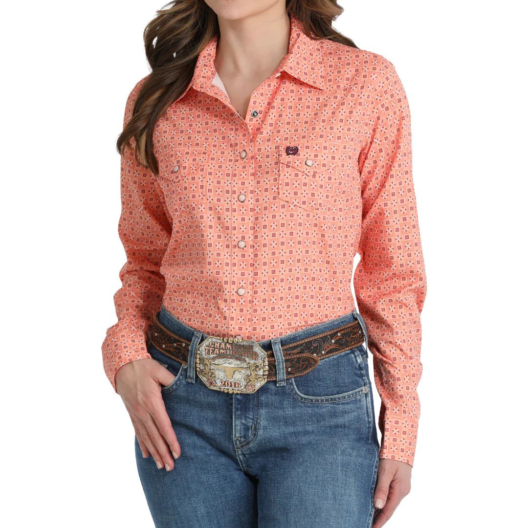 CINCH ARENAFLEX VENTED SNAP SHIRT