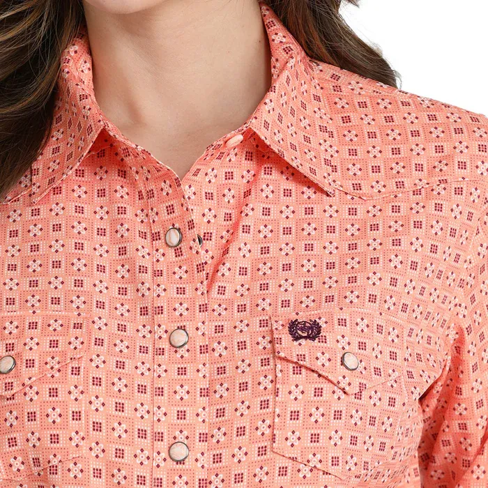 CINCH ARENAFLEX VENTED SNAP SHIRT