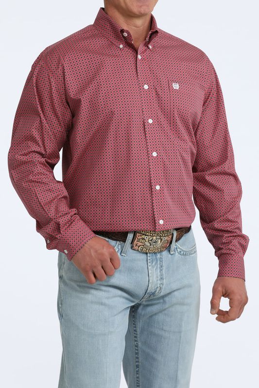CINCH CLASSIC FIT BUTTON DOWN WESTERN SHIRT