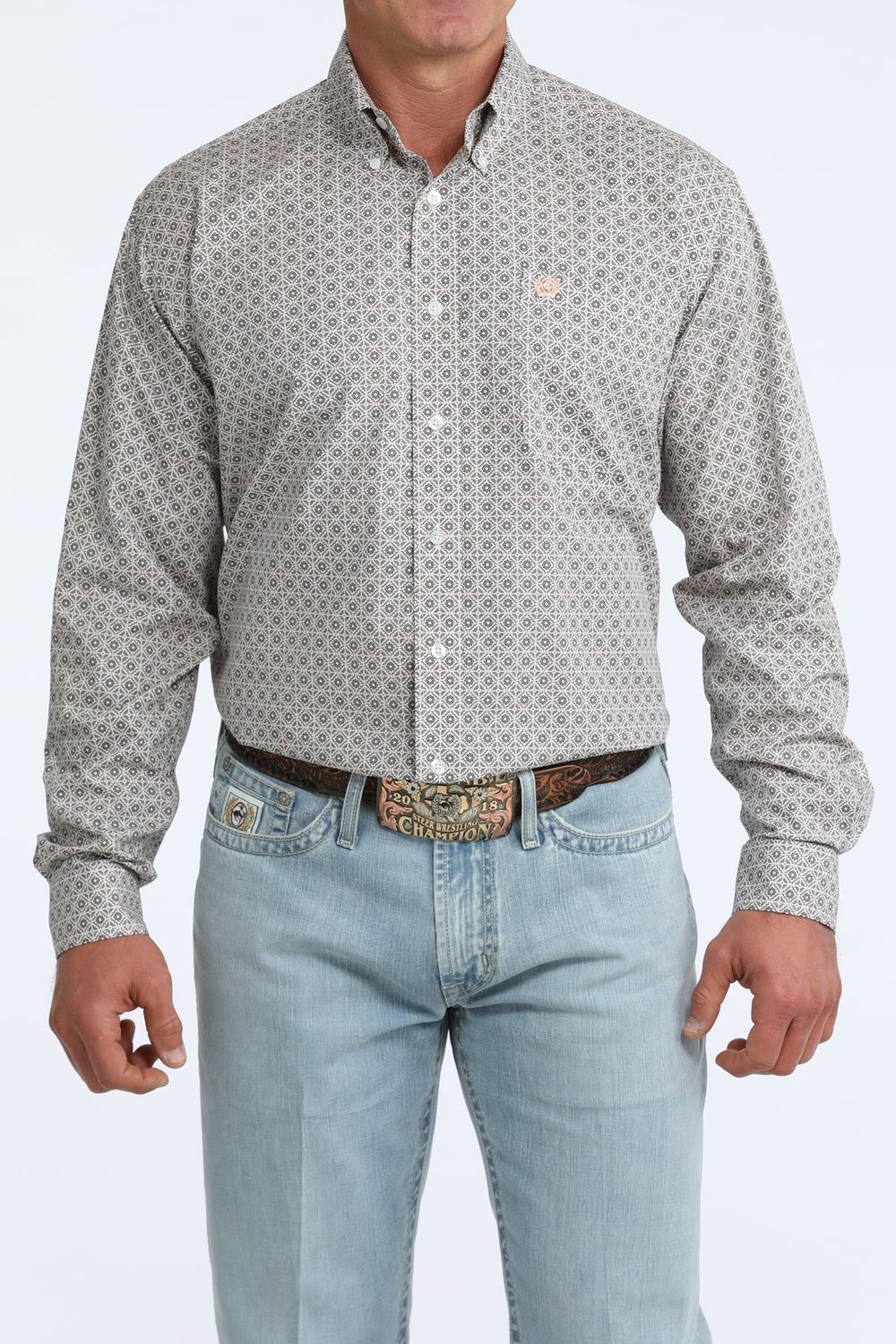 CINCH CLASSIC FIT BUTTON DOWN WESTERN SHIRT