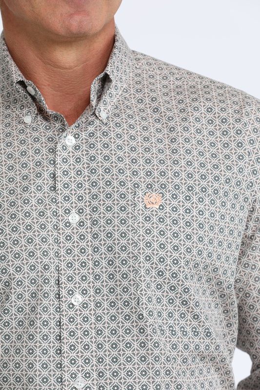 CINCH CLASSIC FIT BUTTON DOWN WESTERN SHIRT