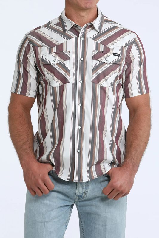 CINCH SHORT SLEEVE CAMP SHIRT