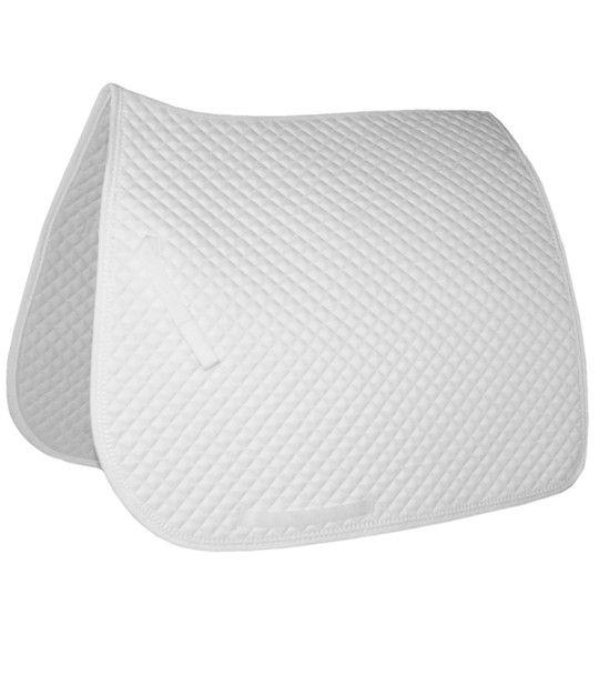 QUILTED DRESSAGE PAD, Color: WHITE
