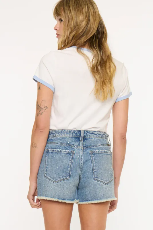 KANCAN MELANIE 90'S LOW RISE SHORTS