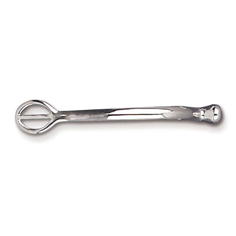 TOKLAT HUMANE CANTED 1/2" SPUR - STAINLESS STEEL