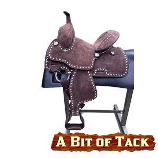 10" Brown Pony Saddle