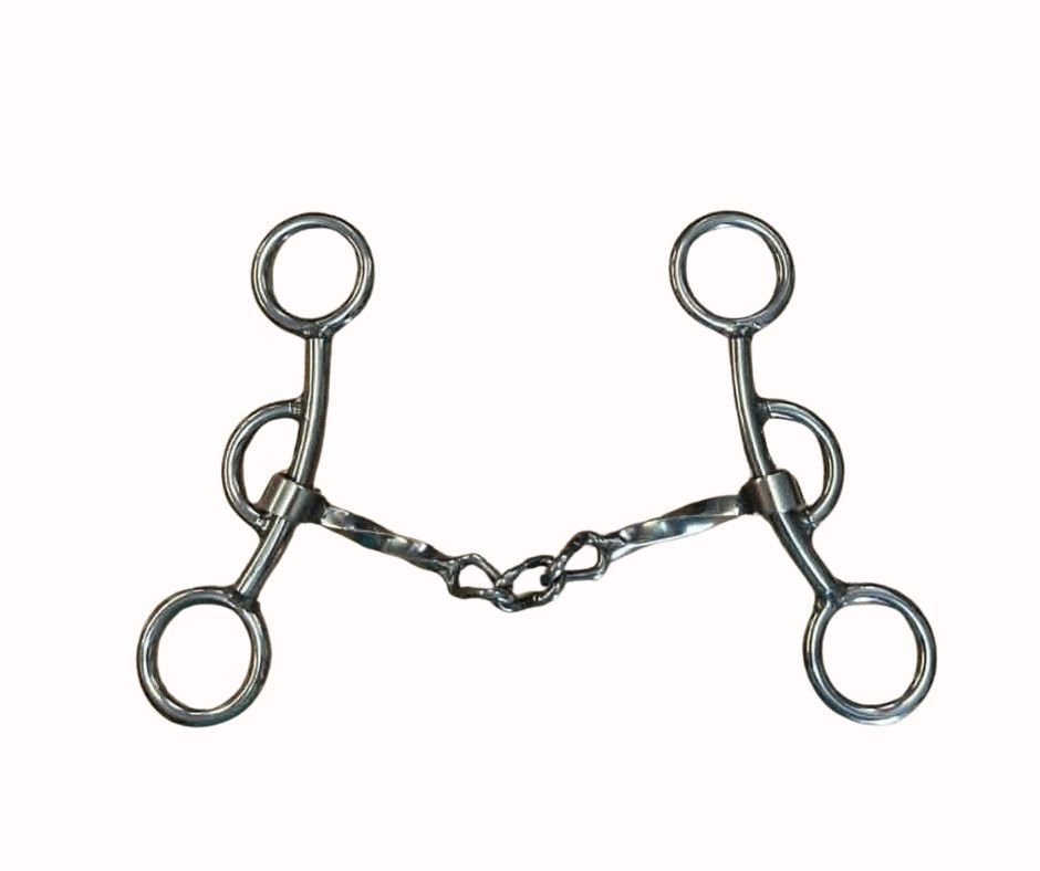 SCHONEBERG BITS SHORT SHANK TWISTED SQUARE WITH CHAIN BREAK