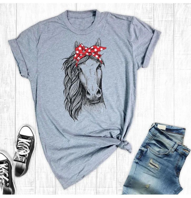 BANDANA HORSE TEE
