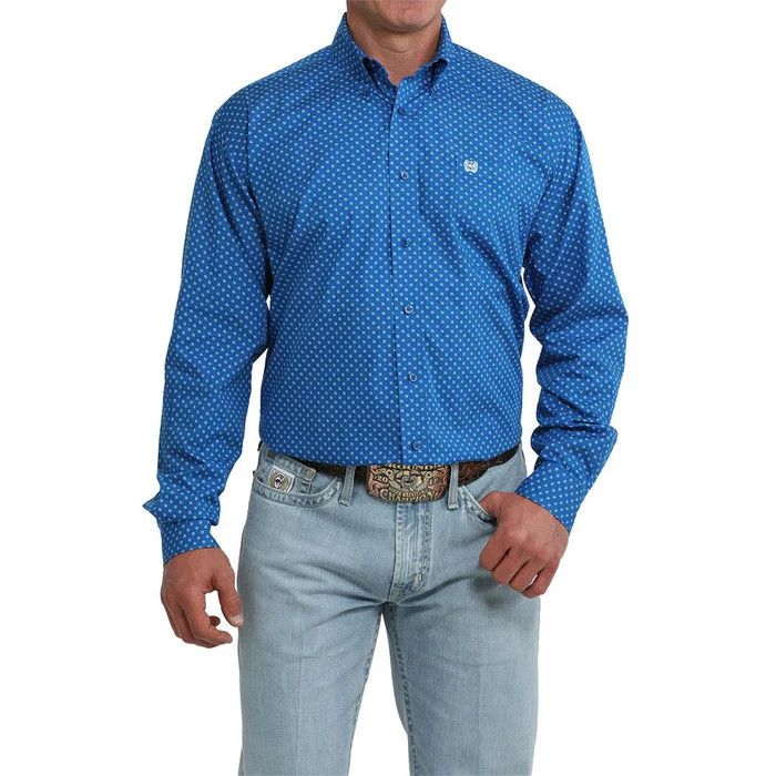 CINCH CLASSIC FIT GEO WESTERN SHIRT