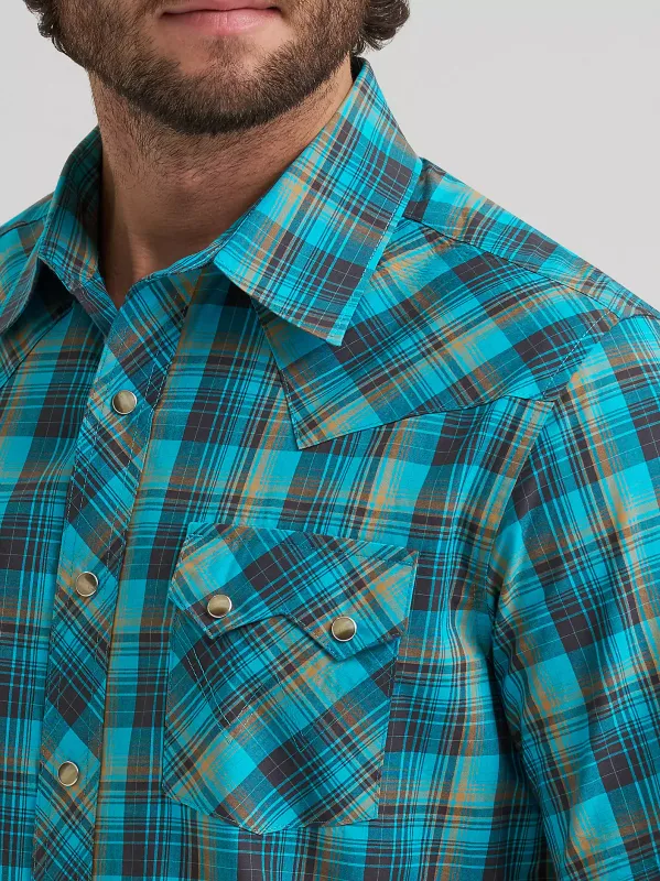WRANGLER RETRO® SAWTOOTH SHORT SLEEVE SHIRT