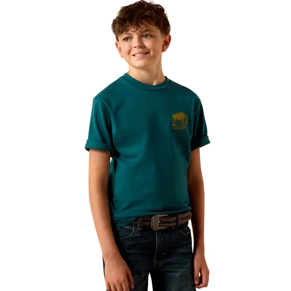 ARIAT BISON WANDER FLAT TEE
