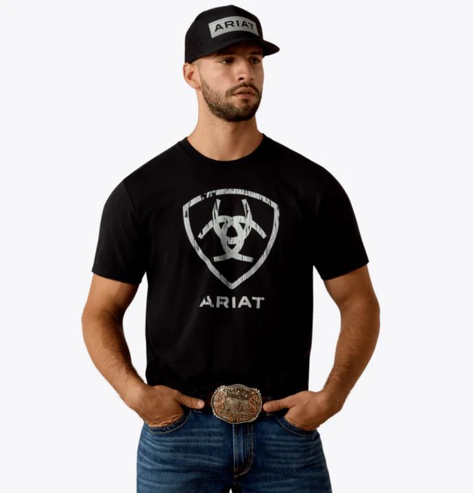 ARIAT BARN SHIELD T-SHIRT