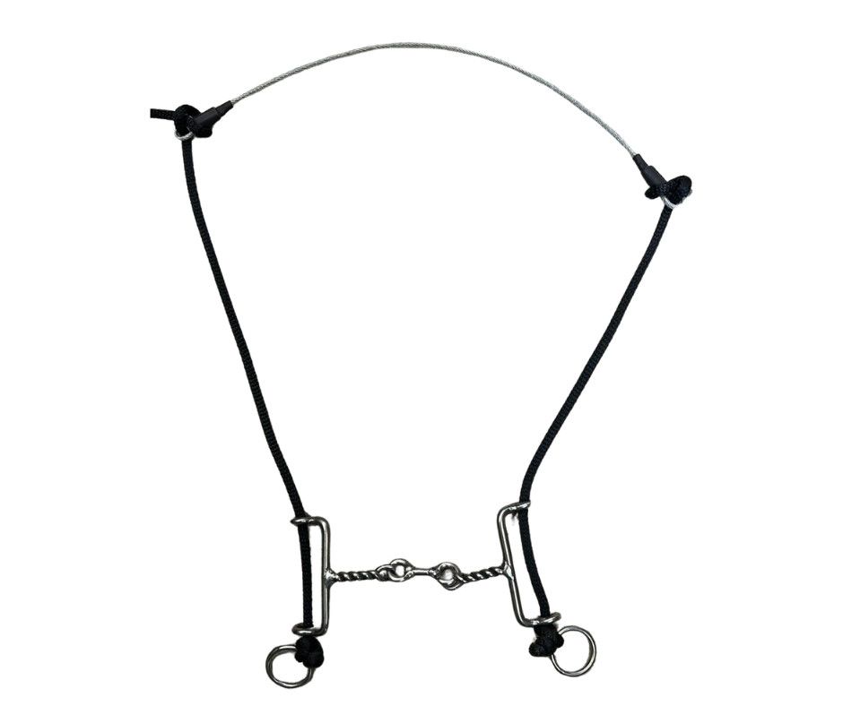 #323 L &amp; W BITS DRAW GAG CABLE POLL 3/8" TWISTED DOGBONE