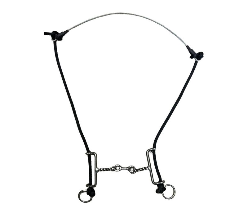 #323 L &amp; W BITS DRAW GAG CABLE POLL 3/8" TWISTED DOGBONE